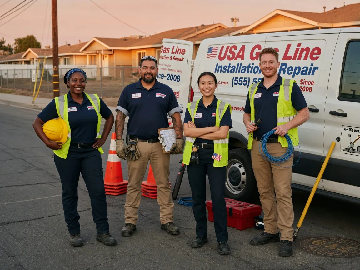 Gas Line Installation company in Barrett, MN